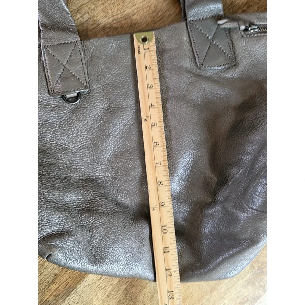 francesco biasia handbag Taupe Leather Hobo Large Shoulder Bag